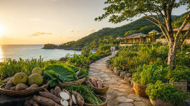 Longevity tourism in small island destinations combining local food, nature, luxury and sustainability