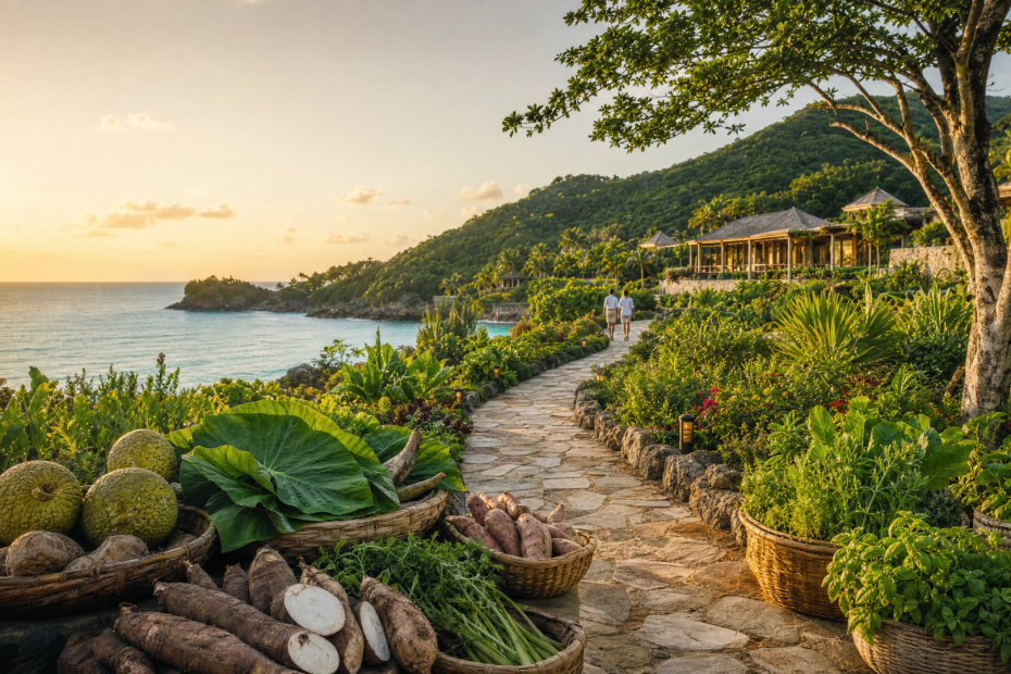 Longevity tourism in small island destinations combining local food, nature, luxury and sustainability